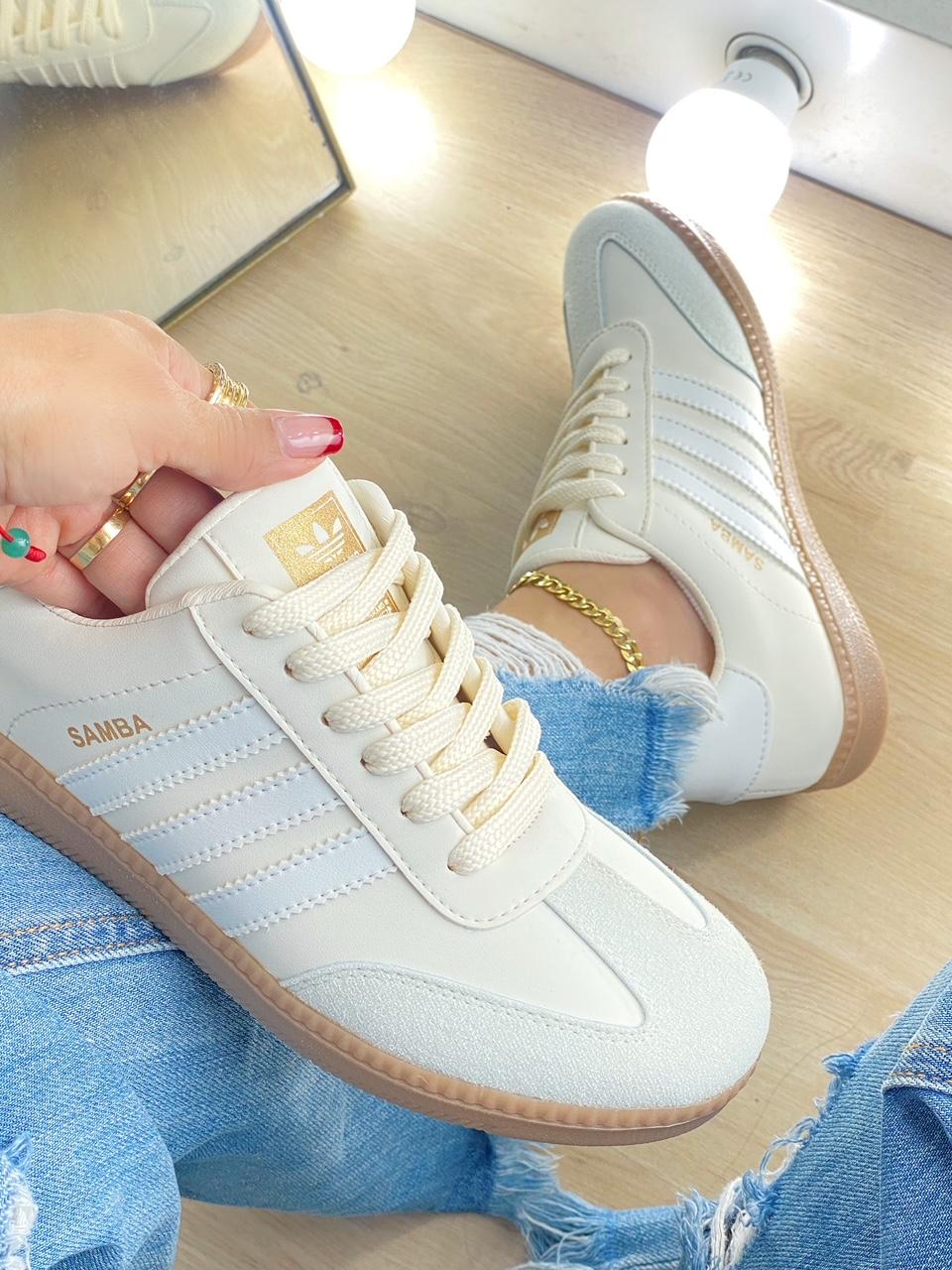 Tenis Samba Beige - EDICIÓN EXCLUSIVA - 50% de descuento en la segunda unidad!
