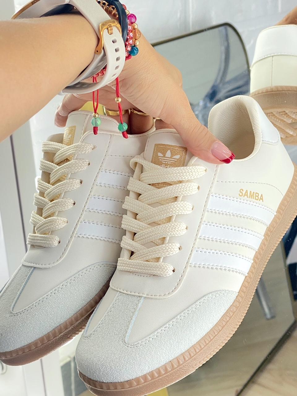 Tenis Samba Beige - EDICIÓN EXCLUSIVA - 50% de descuento en la segunda unidad!